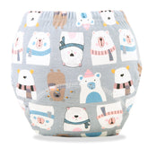 Waterproof Breathable Cotton Potty Training Pants for Babies (Scarf Bear)